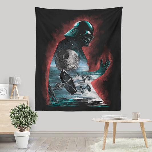 The Dark Sithlouette - Wall Tapestry
