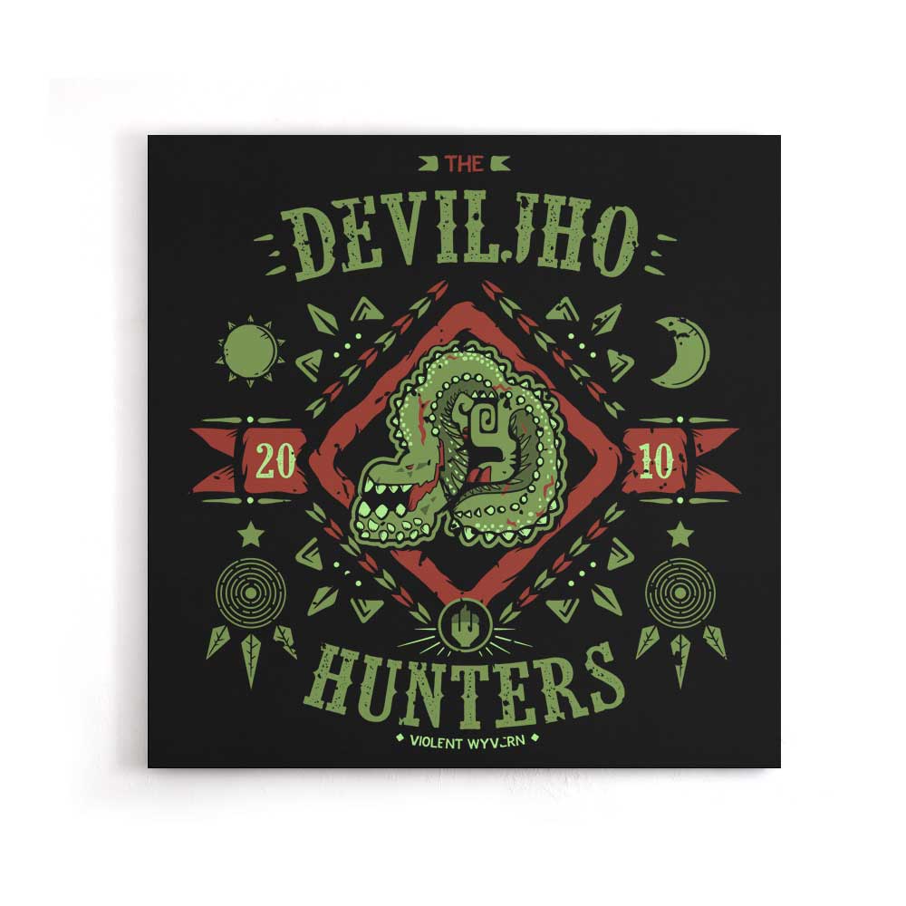 The Deviljho Hunters - Canvas Print