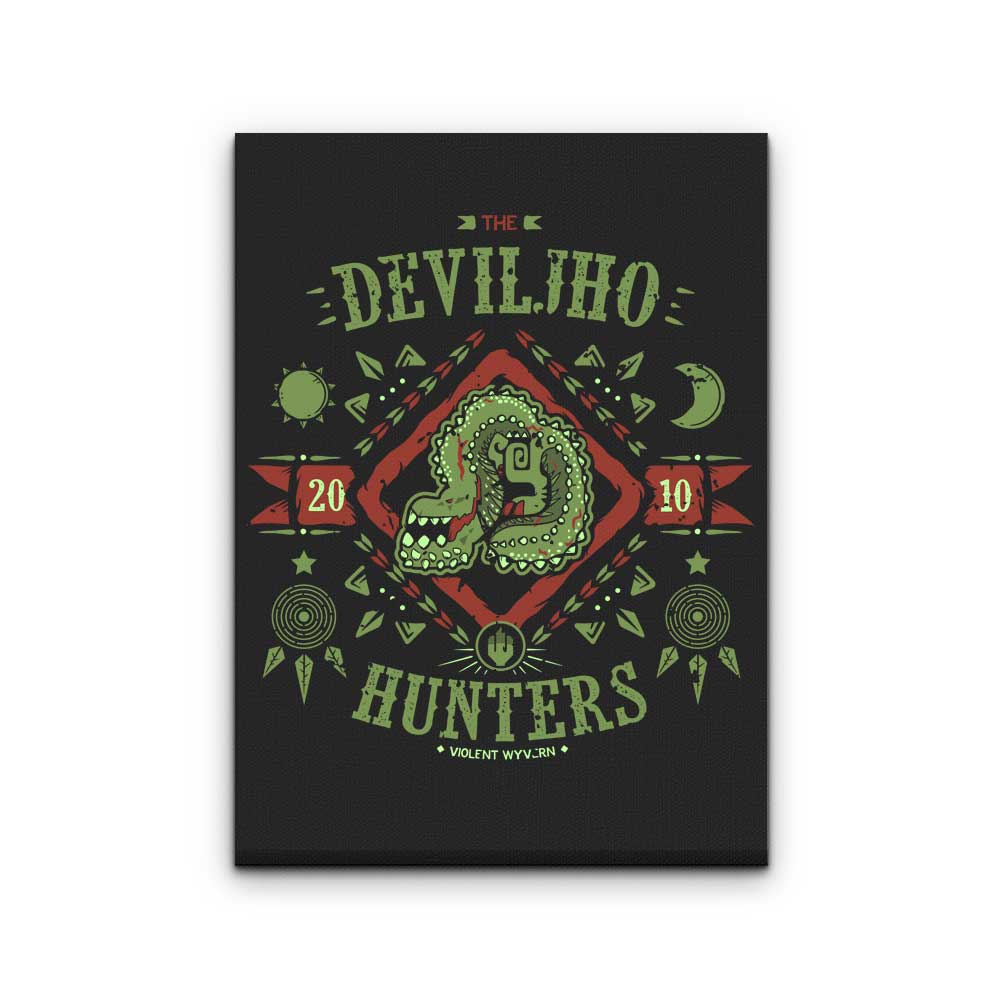 The Deviljho Hunters - Canvas Print