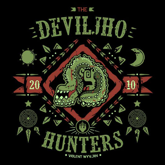 The Deviljho Hunters - Wall Tapestry