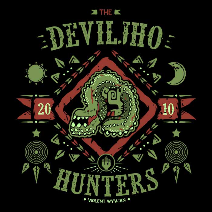 The Deviljho Hunters - Fleece Blanket