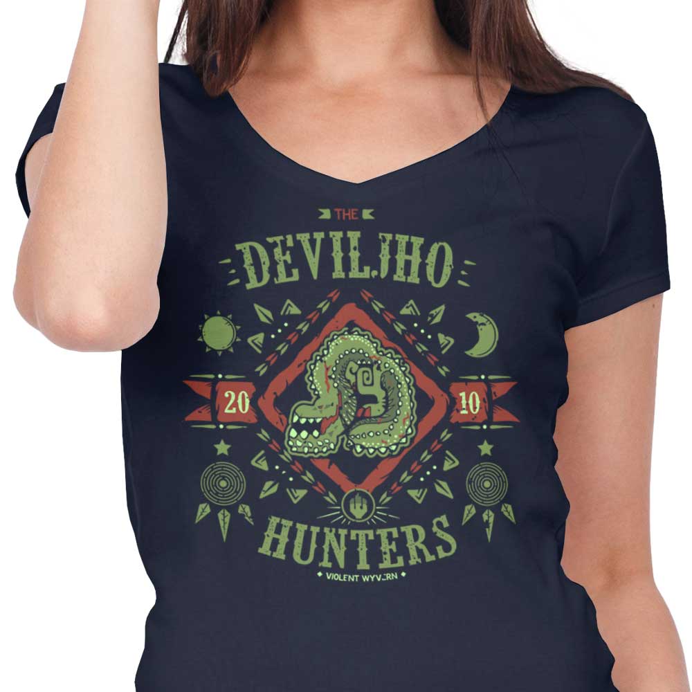 The Deviljho Hunters - Women's V-Neck