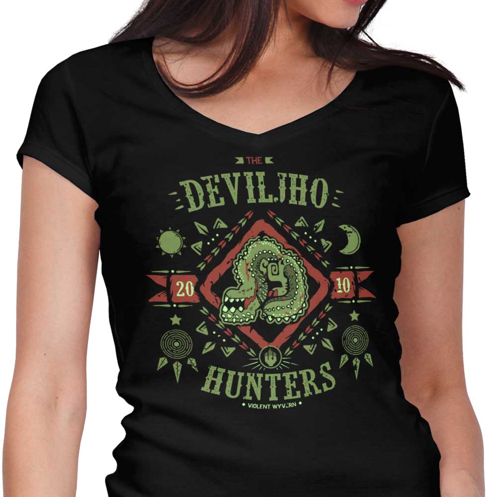 The Deviljho Hunters - Women's V-Neck