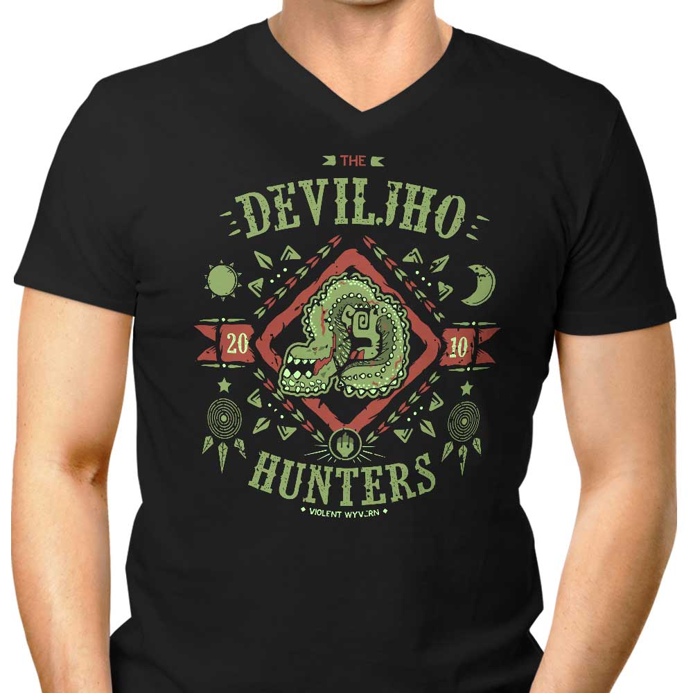 The Deviljho Hunters - Men's V-Neck