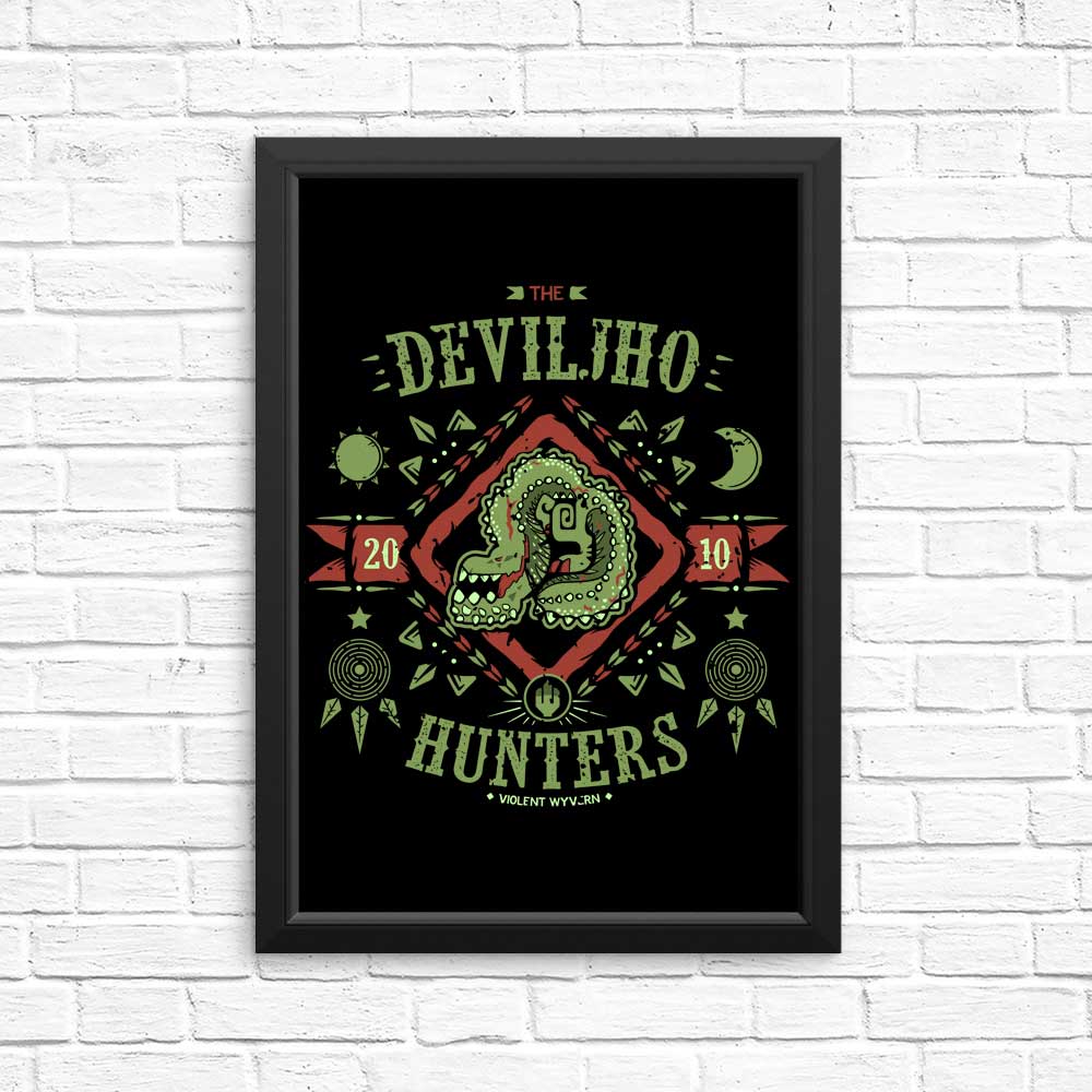 The Deviljho Hunters - Posters & Prints