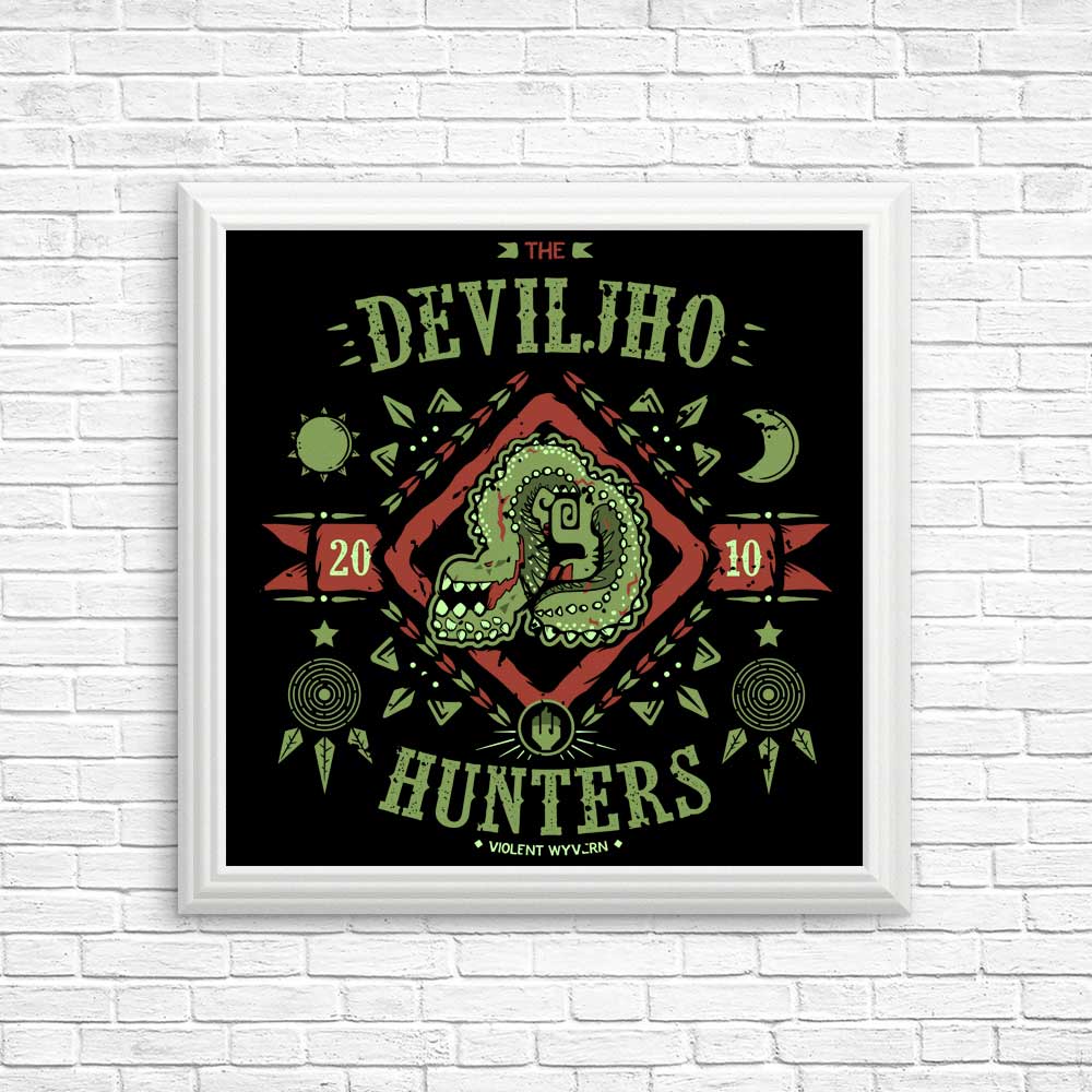 The Deviljho Hunters - Posters & Prints