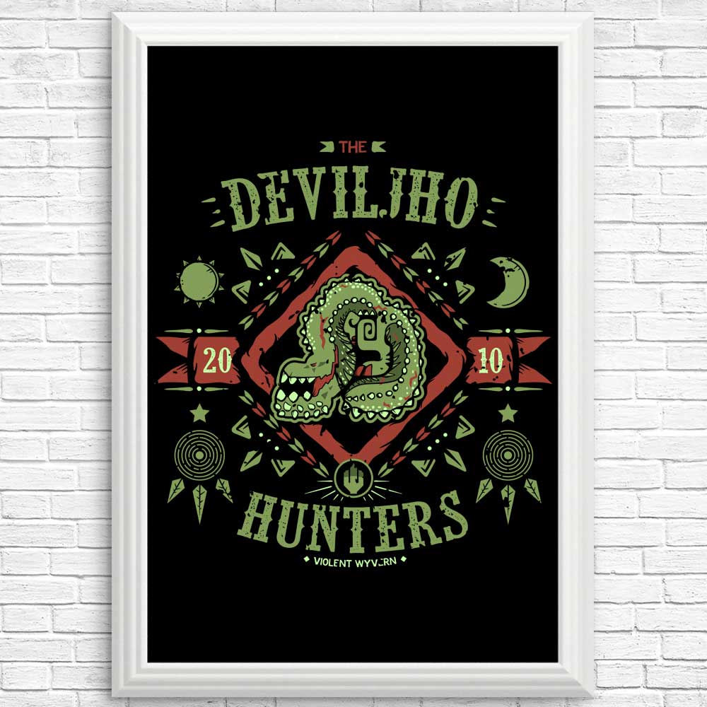 The Deviljho Hunters - Posters & Prints