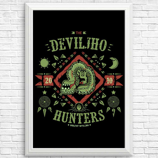 The Deviljho Hunters - Posters & Prints