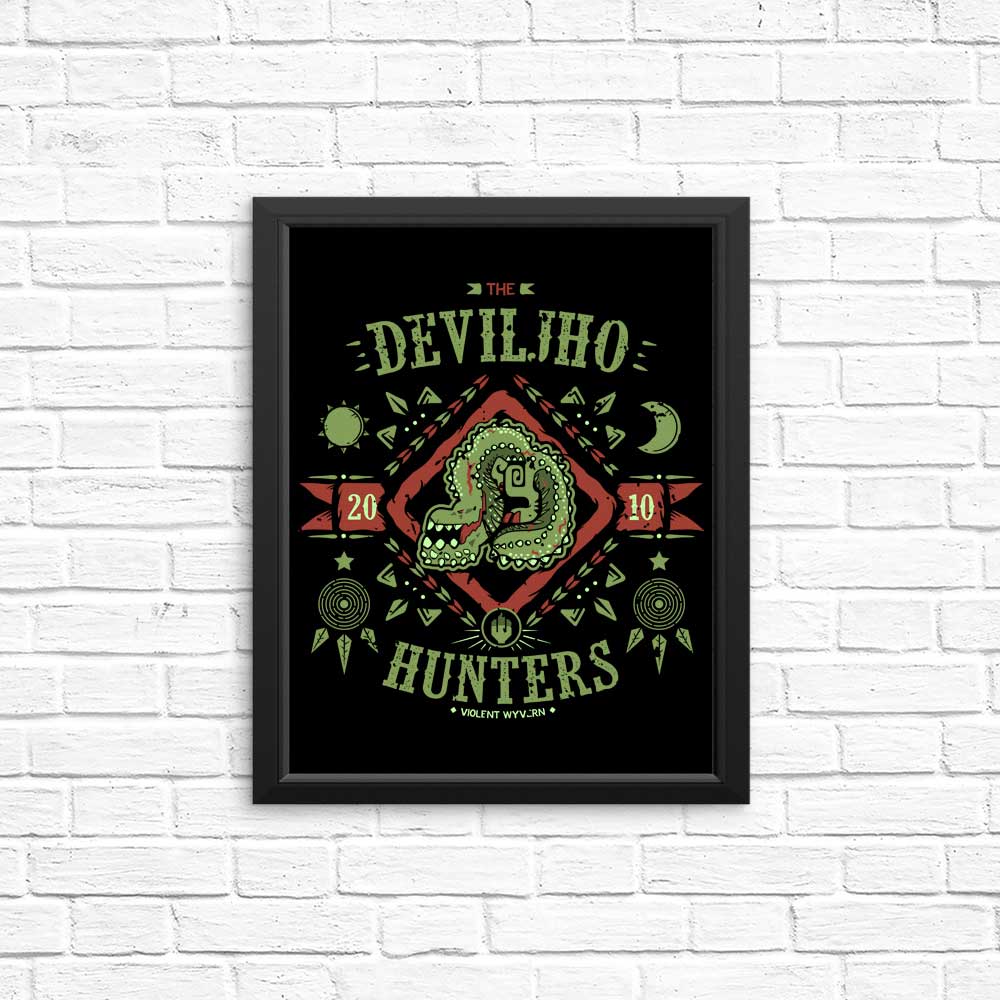 The Deviljho Hunters - Posters & Prints