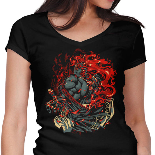 The Devourer of Tomorrow - Women's V-Neck