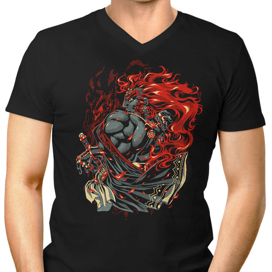The Devourer of Tomorrow - Men's V-Neck
