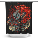 The Devourer of Tomorrow - Shower Curtain
