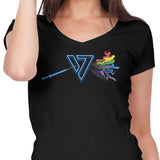 The Diabolical Side of the Seven - Women's V-Neck