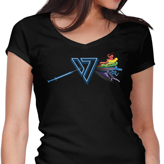 The Diabolical Side of the Seven - Women's V-Neck