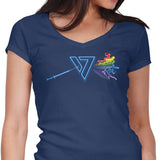 The Diabolical Side of the Seven - Women's V-Neck