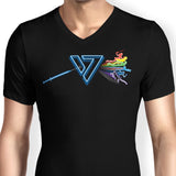 The Diabolical Side of the Seven - Men's V-Neck