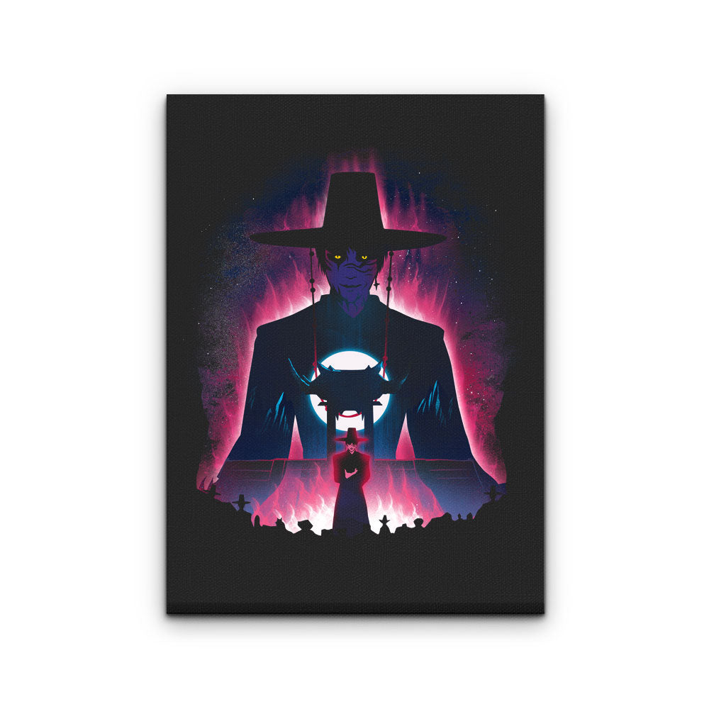 The Eclipse King - Canvas Print