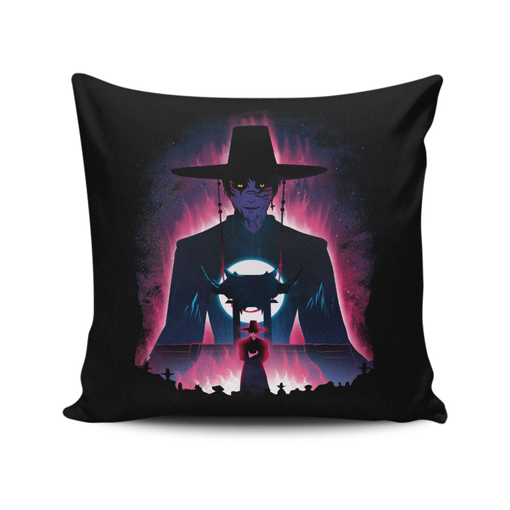 The Eclipse King - Throw Pillow
