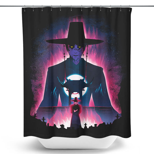 The Eclipse King - Shower Curtain