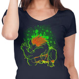 The Electric Savage - Women's V-Neck