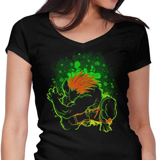 The Electric Savage - Women's V-Neck