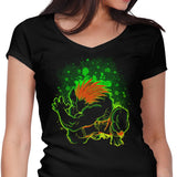 The Electric Savage - Women's V-Neck