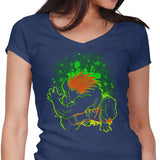 The Electric Savage - Women's V-Neck