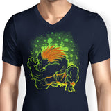 The Electric Savage - Men's V-Neck
