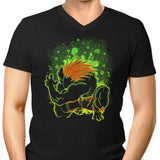 The Electric Savage - Men's V-Neck