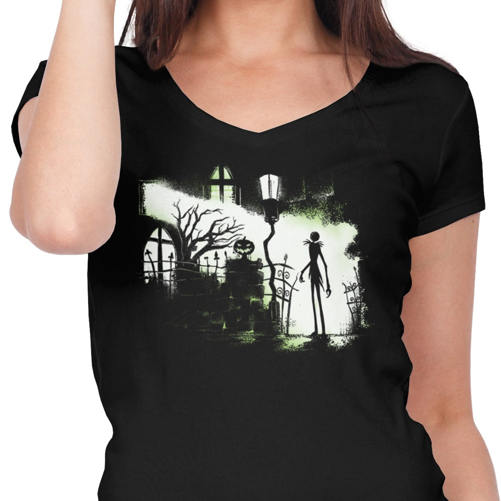 The Exorcism Before Christmas - Women's V-Neck
