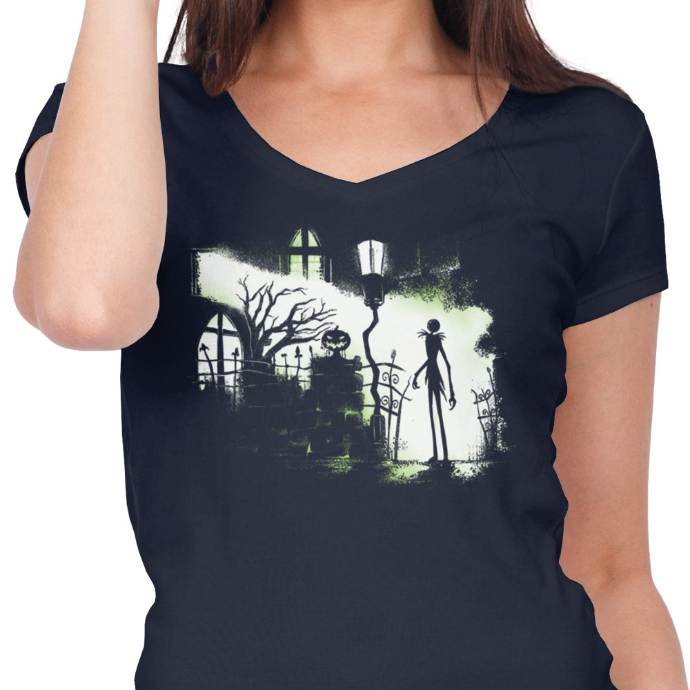 The Exorcism Before Christmas - Women's V-Neck