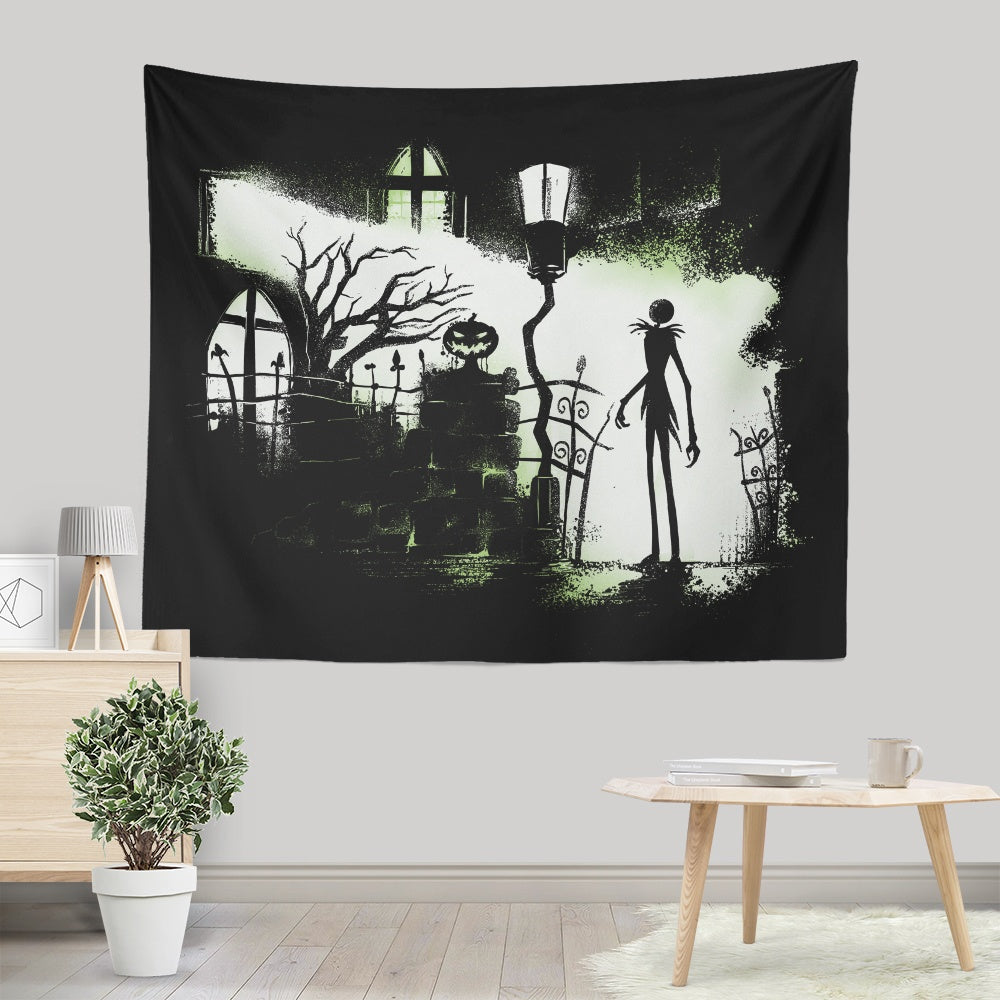 The Exorcism Before Christmas - Wall Tapestry