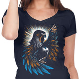 The Falcon Sorceress - Women's V-Neck