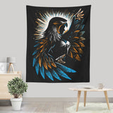 The Falcon Sorceress - Wall Tapestry