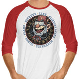 The Fall of Secrets - 3/4 Sleeve Raglan T-Shirt