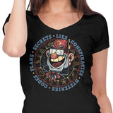 The Fall of Secrets - Women's V-Neck