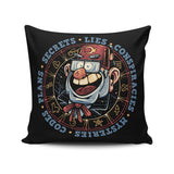 The Fall of Secrets - Throw Pillow