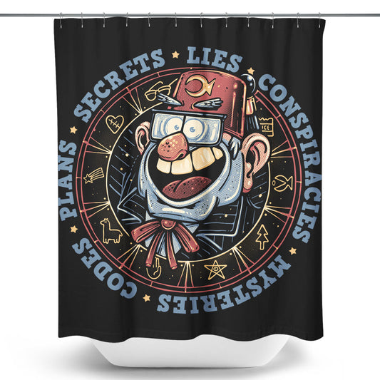 The Fall of Secrets - Shower Curtain