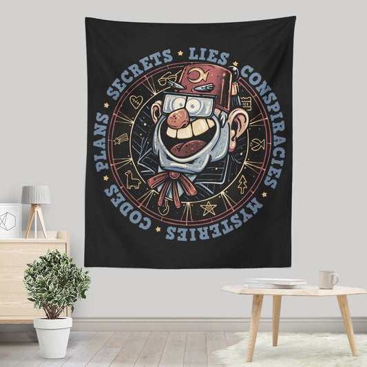 The Fall of Secrets - Wall Tapestry