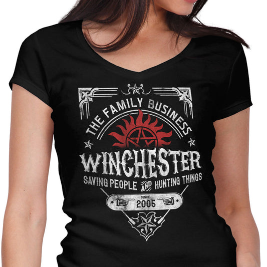 The Family Business - Women's V-Neck