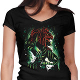 The Fighting Tiger - Women's V-Neck