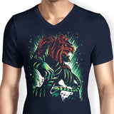The Fighting Tiger - Men's V-Neck