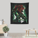 The Fighting Tiger - Wall Tapestry