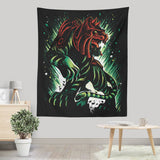 The Fighting Tiger - Wall Tapestry