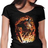 The Fire Giant - Women's V-Neck