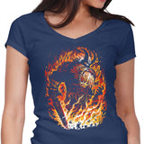 The Fire Giant - Women's V-Neck
