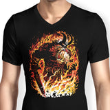 The Fire Giant - Men's V-Neck