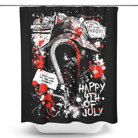 The Fisherman - Shower Curtain