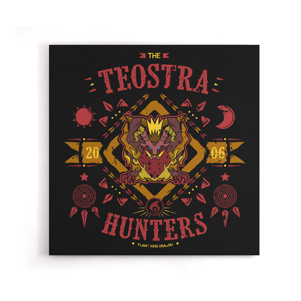 The Flame King - Canvas Print