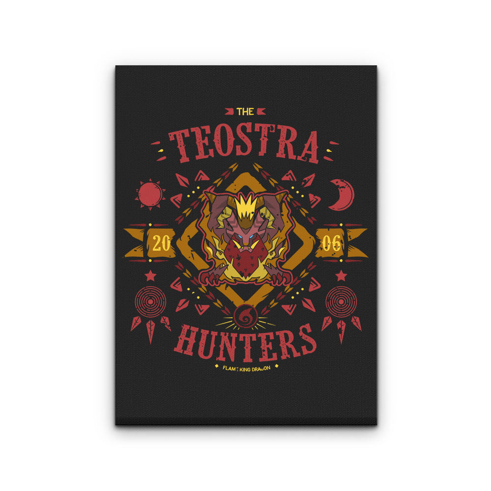 The Flame King - Canvas Print